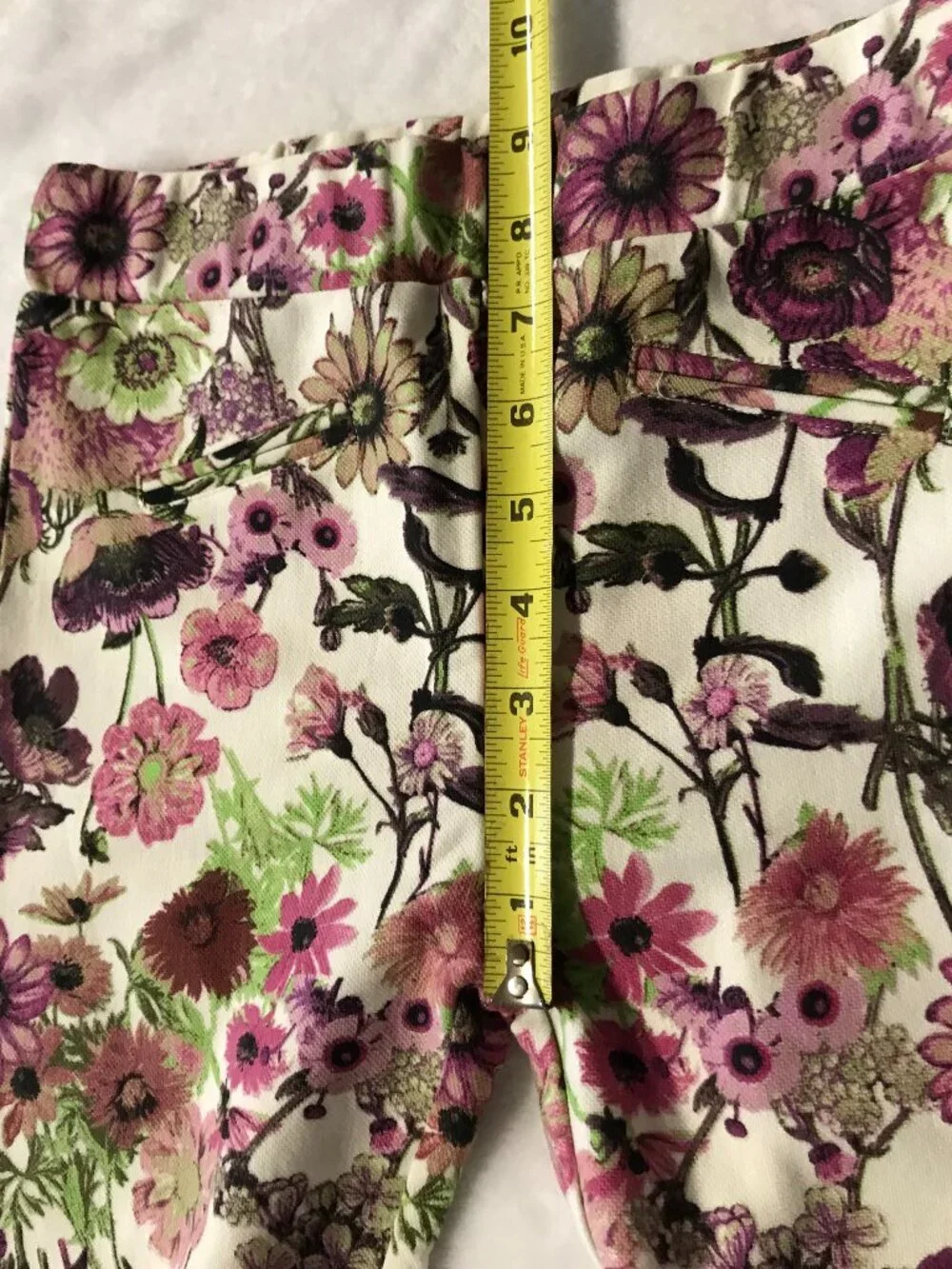 NWT Juicy Couture Girls 2-Piece Pink Textured Top & Floral Leggings Set Size 12